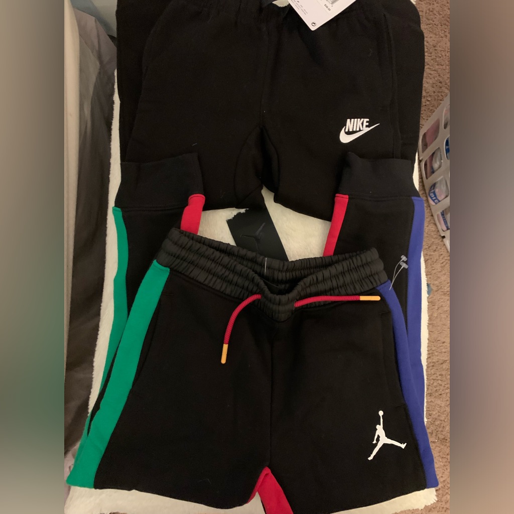 Several Sweatpants All Ready To Go